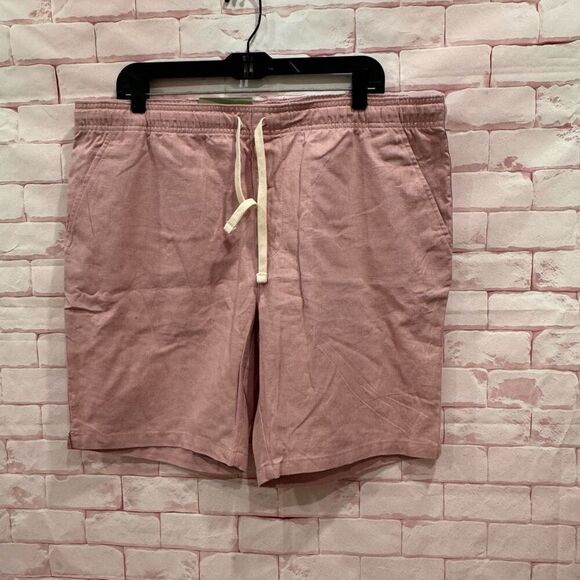 Goodfellow & Co men's pink shorts 8" inseam size large - Picture 1 of 9